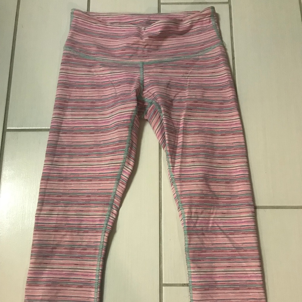 Lululemon Wunder Under Cotton Candy Crop